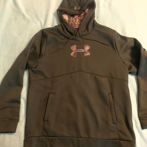 Forest Green Camo Under Armour Sweatshirt